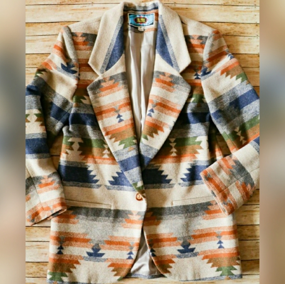 Vintage Western Southwest Blazer